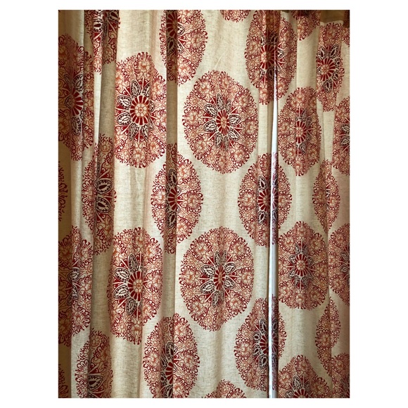 Threshold Medallion Boho Curtain Panels - Picture 3 of 7